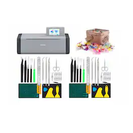 Brother - SDX125EGY ScanNCut DX Electronic Cutting Machine Bundle with Accessories