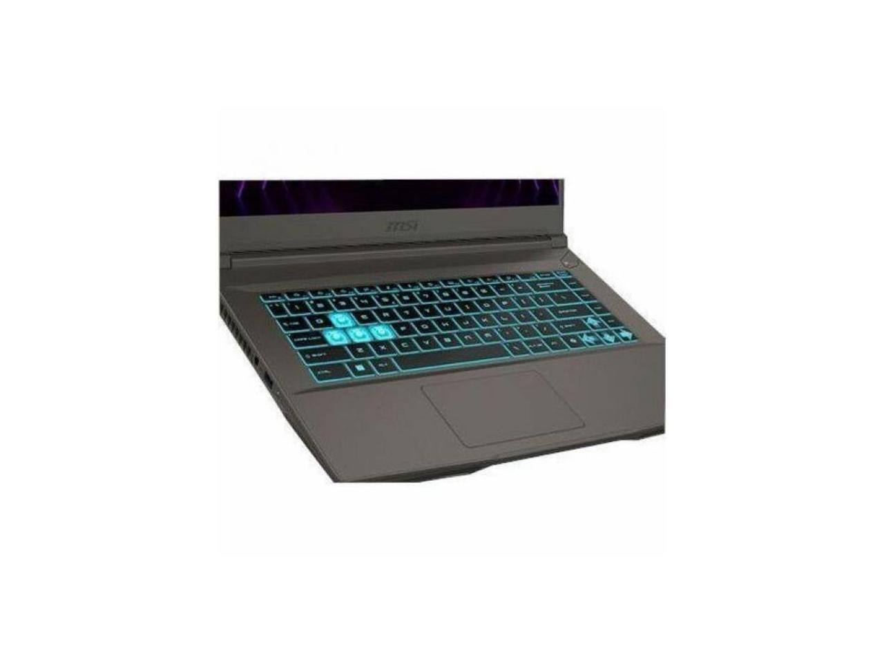 Alt View 4. MSI - MSI Thin A15 B7VE-214US 15.6" Gaming Notebook - Ryzen 7 7735HS, 16 GB, 512 GB SSD, RTX 4050 - Gray.