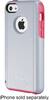 OtterBox - Commuter Series Case for Apple® iPhone® 5c - Powder Gray/Blaze Pink-Front_Standard
