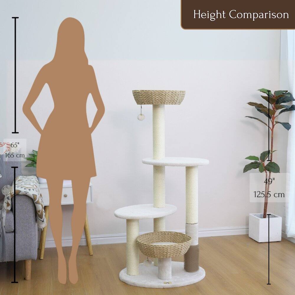 Height Comparison  
5'65" 165 cm  
T 49" 125.5 cm