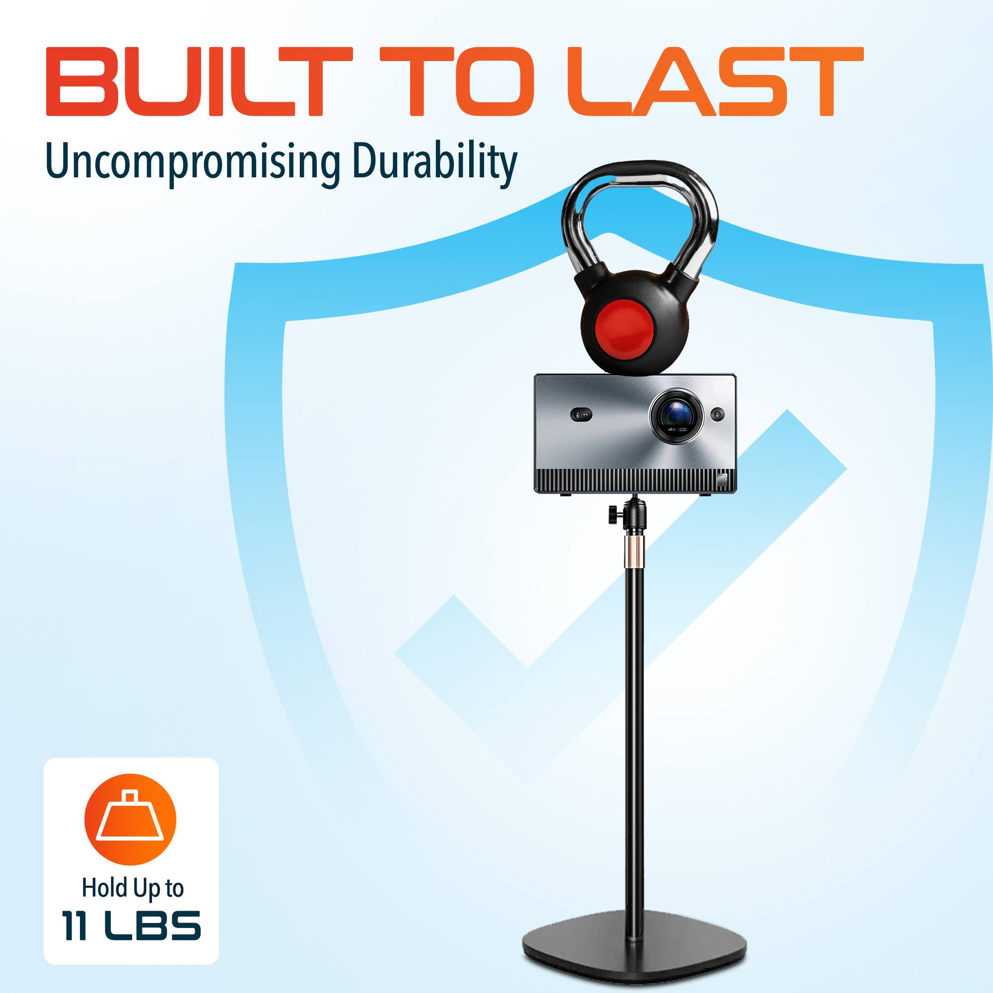 BUILT TO LAST, Uncompromising Durability, Hold Up to 11 LBS