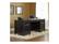 Alt View 3. Sauder - Edge Water Collection 65" Wood Executive Desk, Estate - Estate Black.