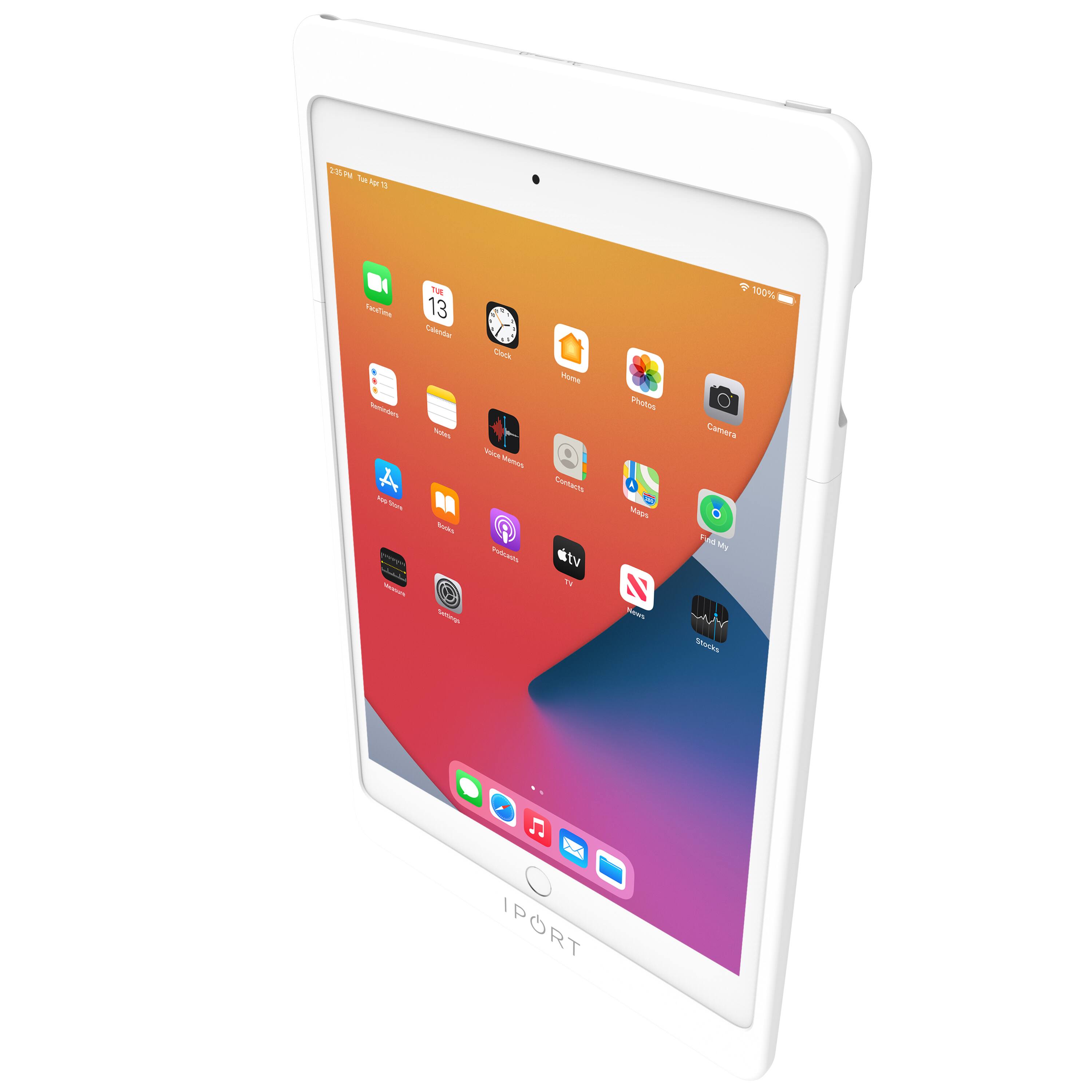 Left. iPort - CONNECT PRO - CASE FOR APPLE IPAD 10.2" (9th Gen) (Each) - White.