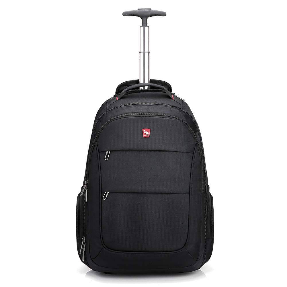 Front. Live At Space - Rolling Backpack For Laptop - With Wheels Men Women  Travel Wheeled Backpacks 15.6 Inch Roller - OCB4318U.