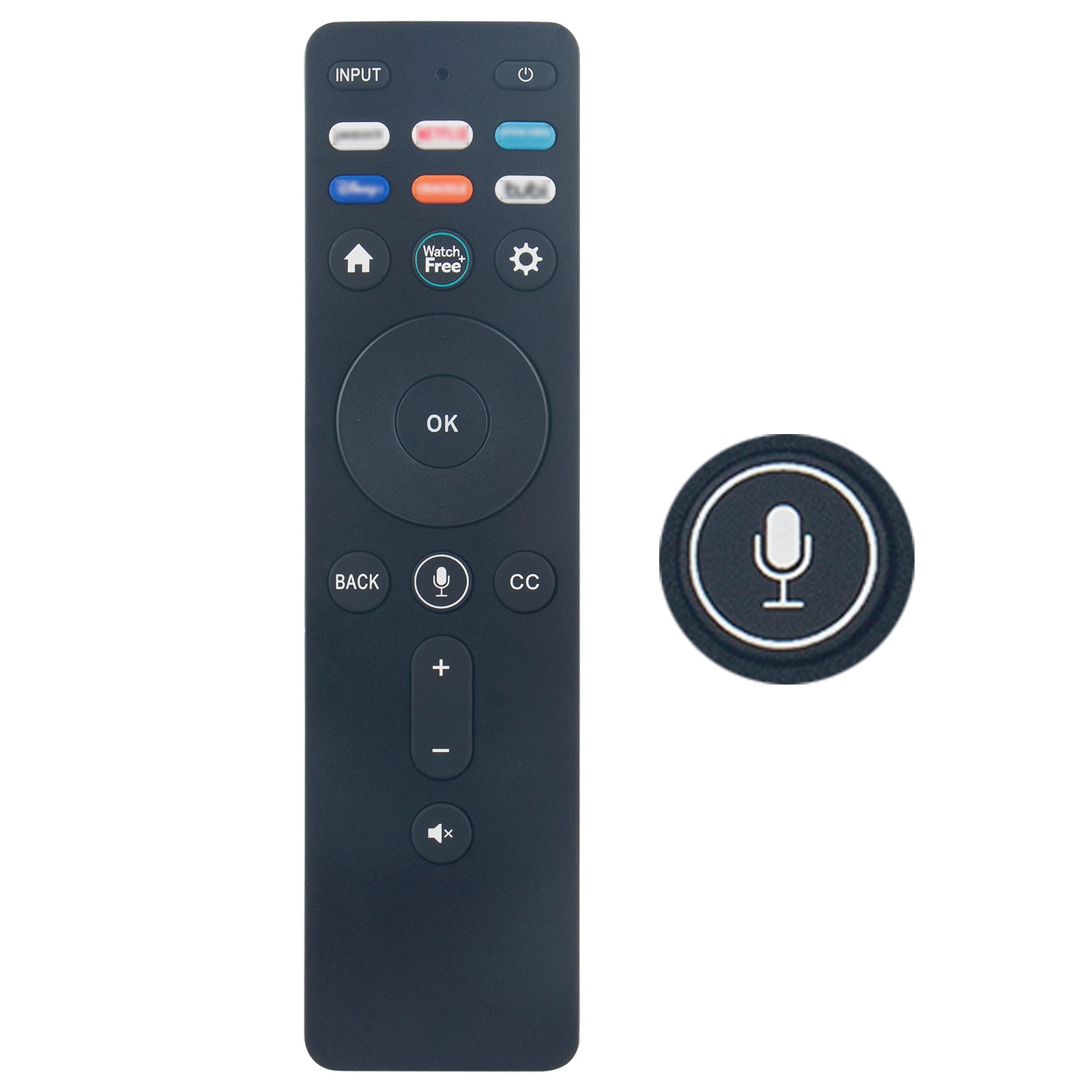 ALLIMITY - Replacement Remote Control XRT260, Fit for Vizio Television V555-J01 V505-J09 V655-J09 V705-J03 V755-J04 V435-J01 V505-J - Black