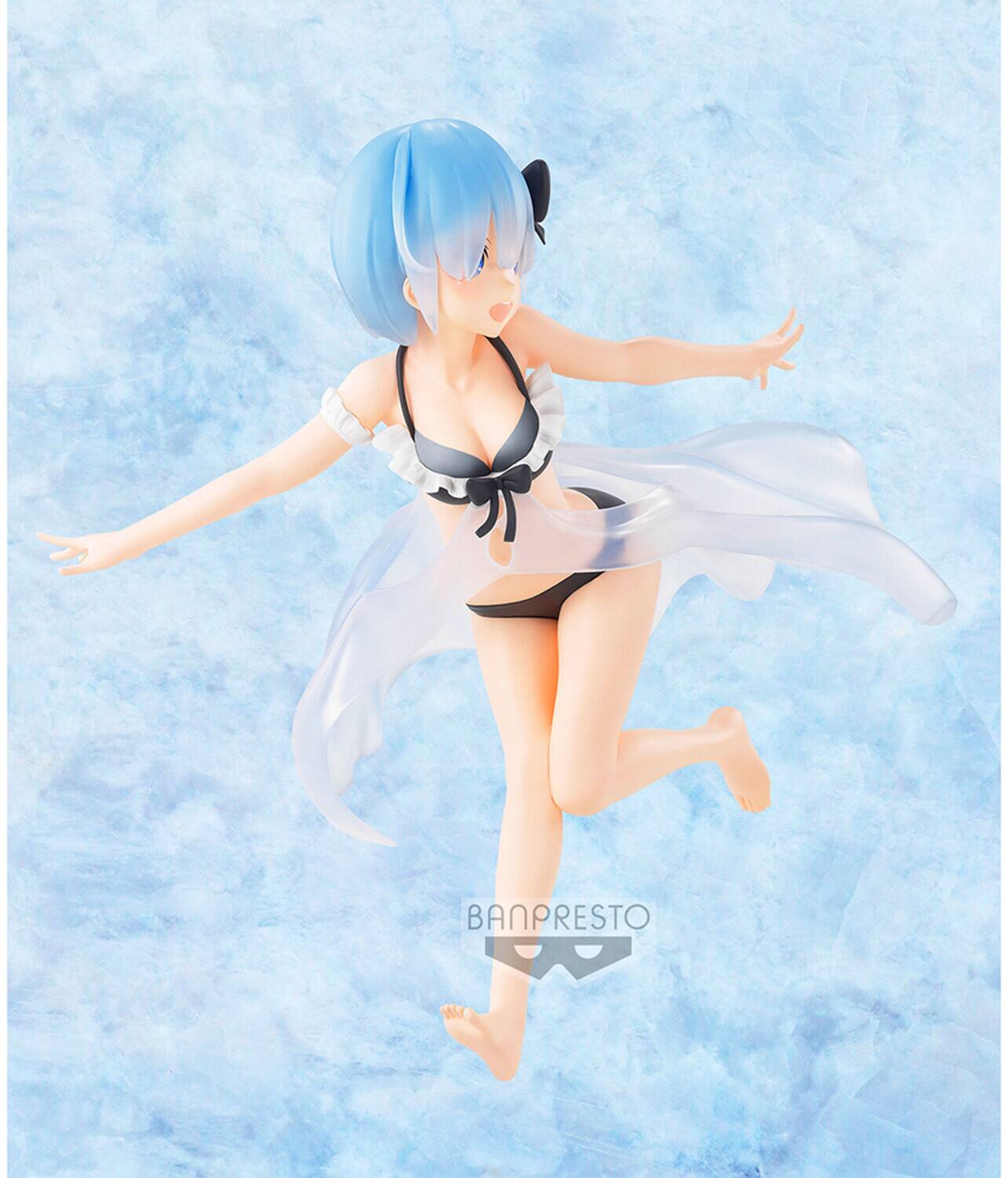 Alt View 2. PopMarket - BanPresto - Re:Zero - Starting Life In Another World - Celestial Vivi-Rem Statue   - Collectibles - Multicolor.