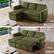 Angle. Dyonery - Dyonery 81" Sleeper Sofa Bed with Pull Out Bed L Shaped Couch Sectional Sleeper Sofa Green - Green.