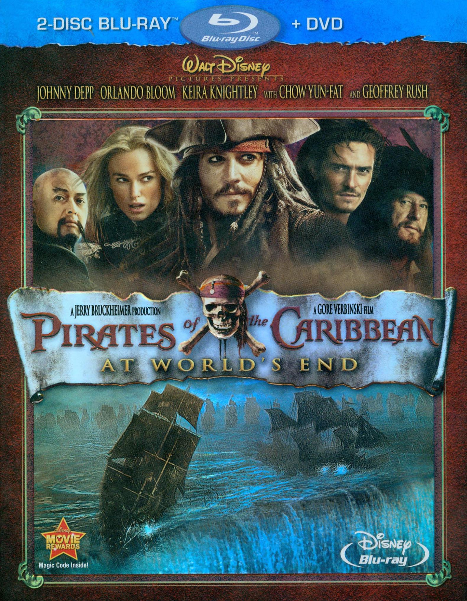 Pirates of the Caribbean: At World's End [3 Discs] [Blu-ray/DVD] [2007]  Best Buy
