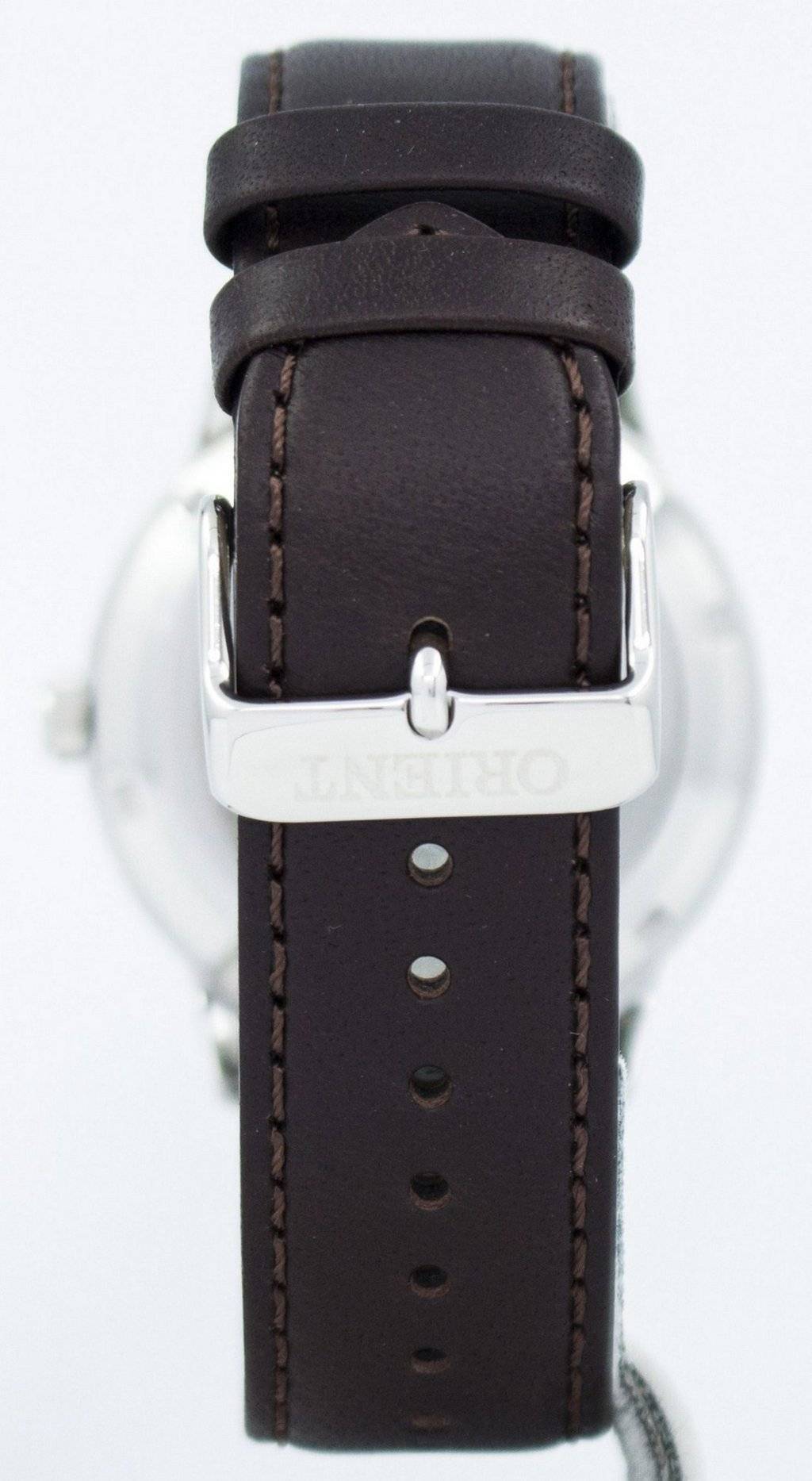 Left. Orient - 2nd Generation Bambino Version 3 Classic Automatic FAC0000EW0 TAC0000EW0 Men's Watch - White.