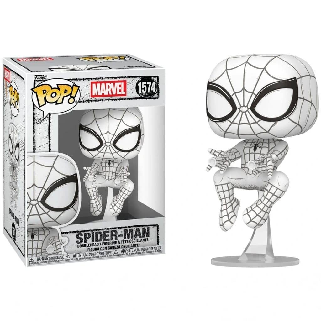 Funko - Marvel Sketched Spiderman