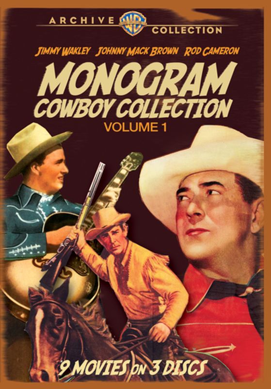 Monogram Cowboy Collection, Vol. 1 [4 Discs] [DVD]