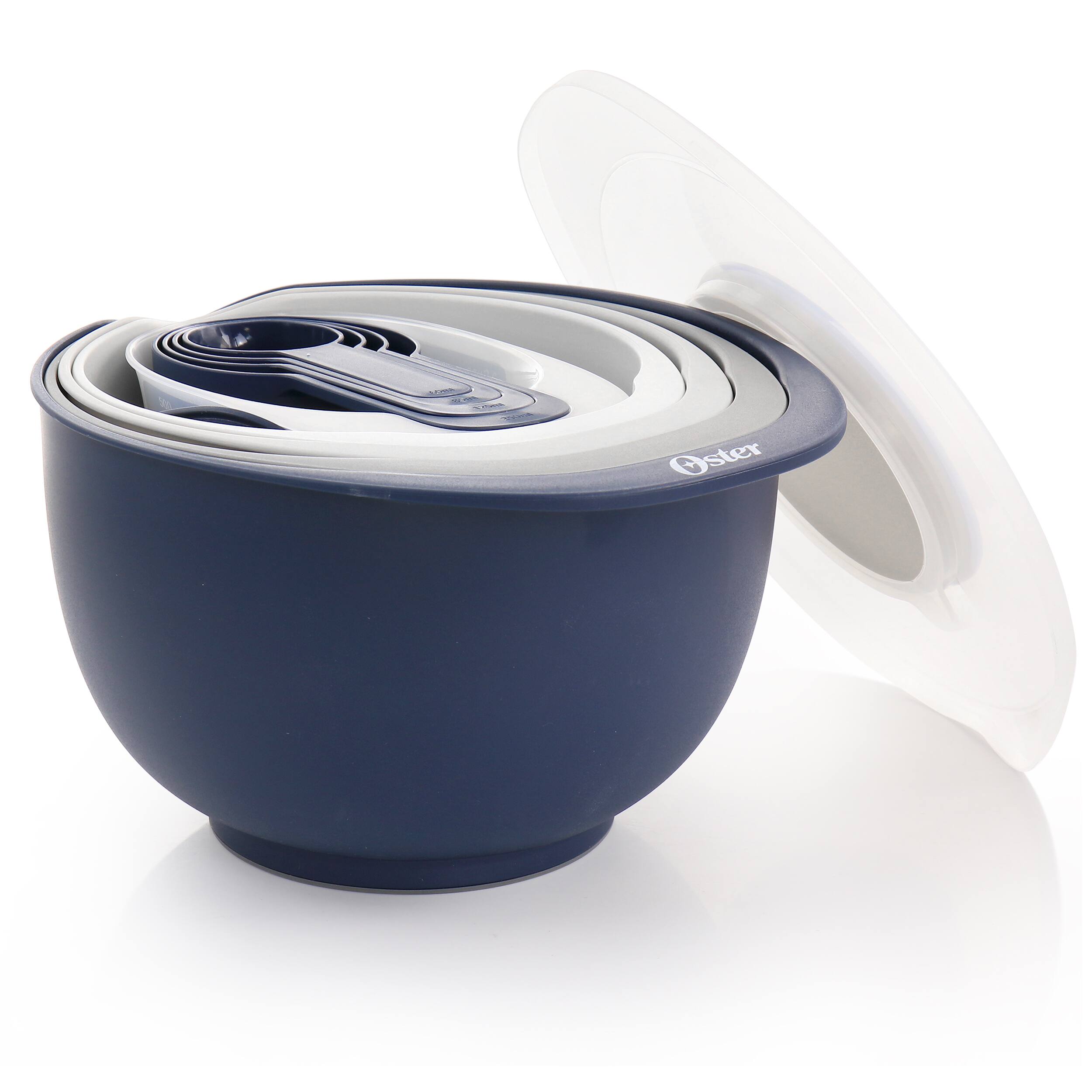 Alt View 1. Oster - Oster All In One 12 Piece Plastic Baking Tool Set in Blue - Blue.