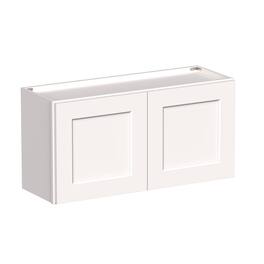 Boyel Living - 36-in W x 18-in H x 12-in D Shaker RTA Kitchen Wall Cabinet with Soft-Close - White Shaker