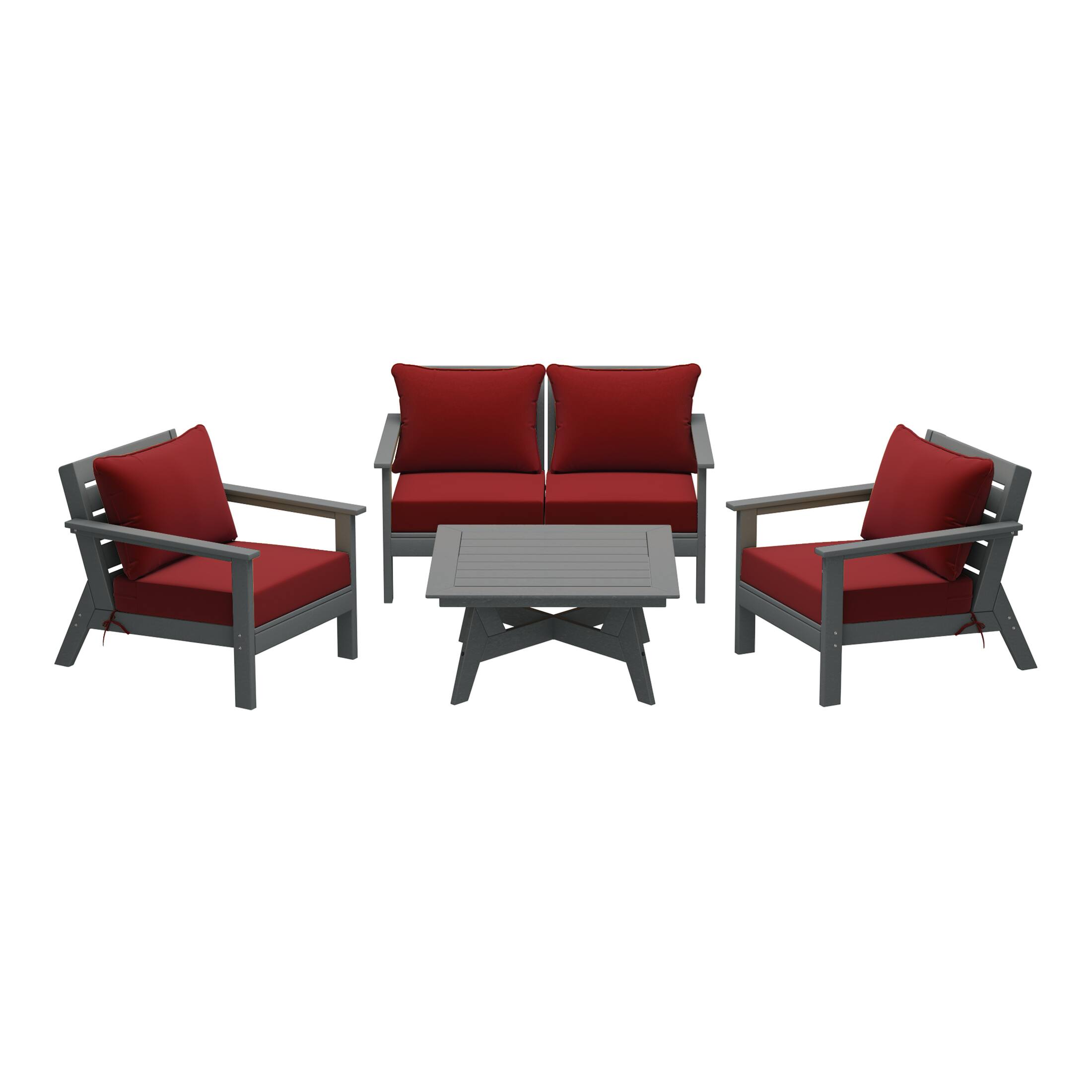 Gray/Red