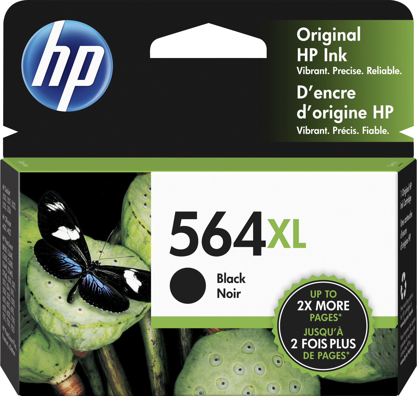 HP 564XL HighYield Ink Cartridge Black CN684WN140 Best Buy
