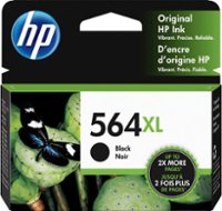 HP - 564XL High-Yield Ink Cartridge - Black - Front_Zoom