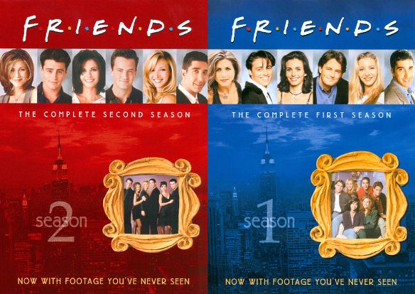  Friends: The Complete First and Second Seasons [8 Discs] [DVD]