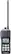 Front Standard. Icom - 55-Channel VHF Marine Radio - Black.
