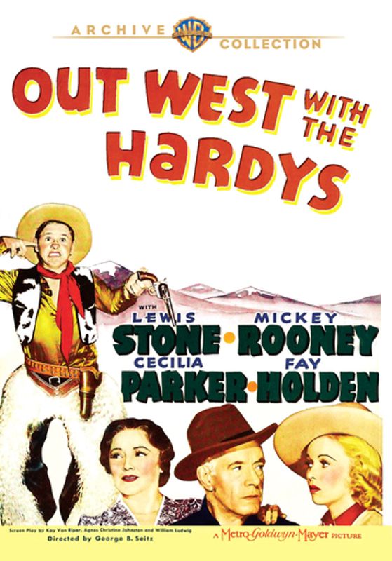  Out West With the Hardys [DVD] [1938]