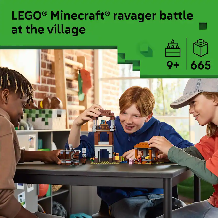 Minecraft Raveger Toy LEGO Minecraft The Pillager Outpost and Ravager 21278 6526797 - Best Buy