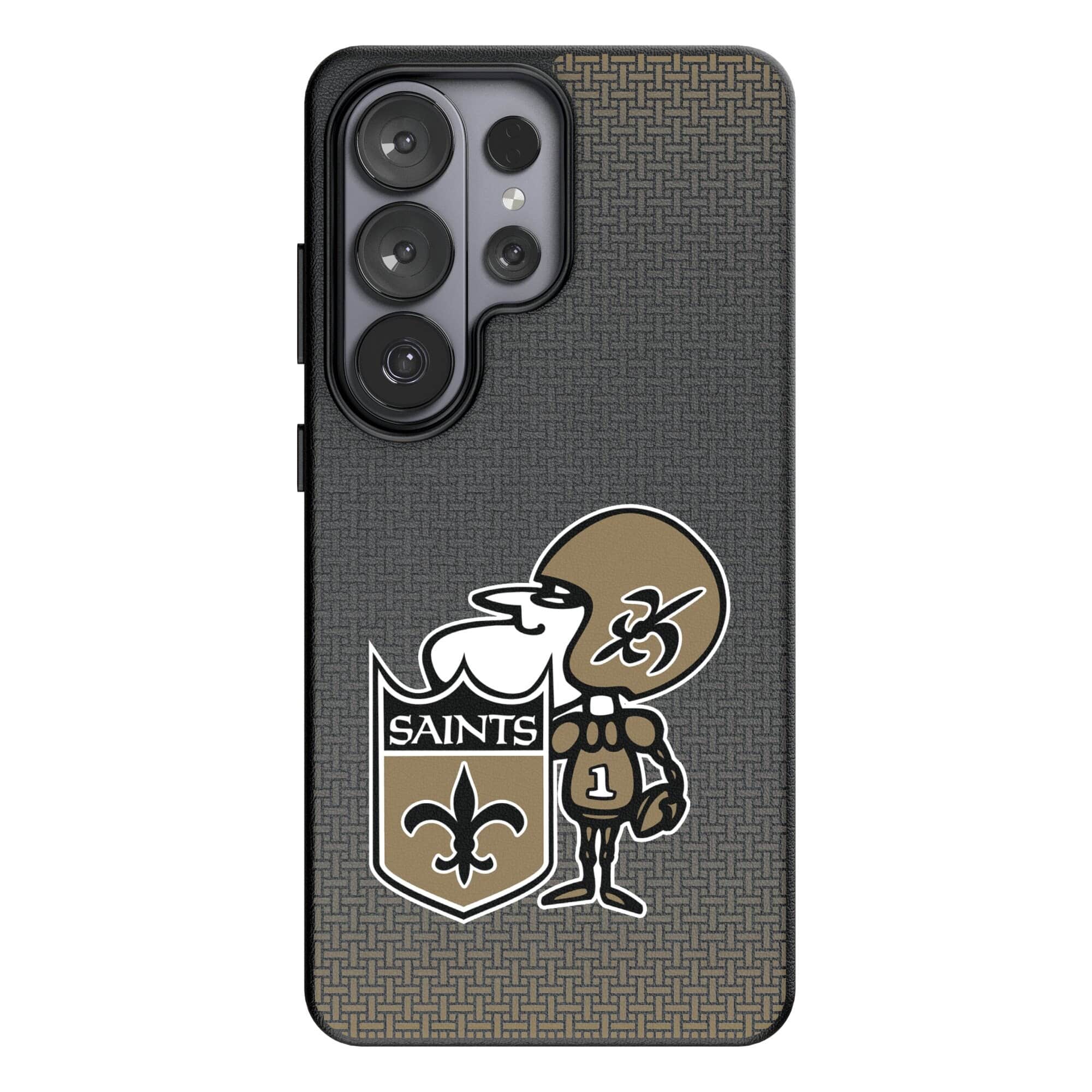 Keyscaper - NFL - New Orleans Saints Historic Collection 1967-1984 Magnetic Bump Case - S26 - Black price history on PriceWatchPro