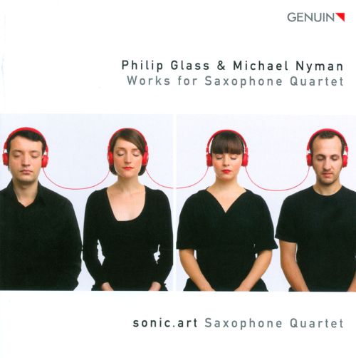  Philip Glass, Michael Nyman: Works for Saxophone Quartet [CD]
