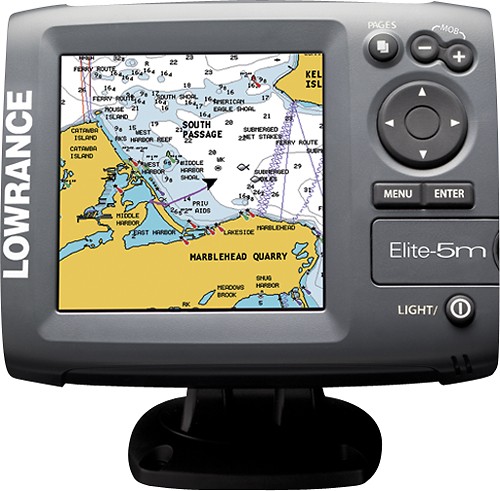 Best Buy: Elite-5m Chartplotter GPS LOW-103-001