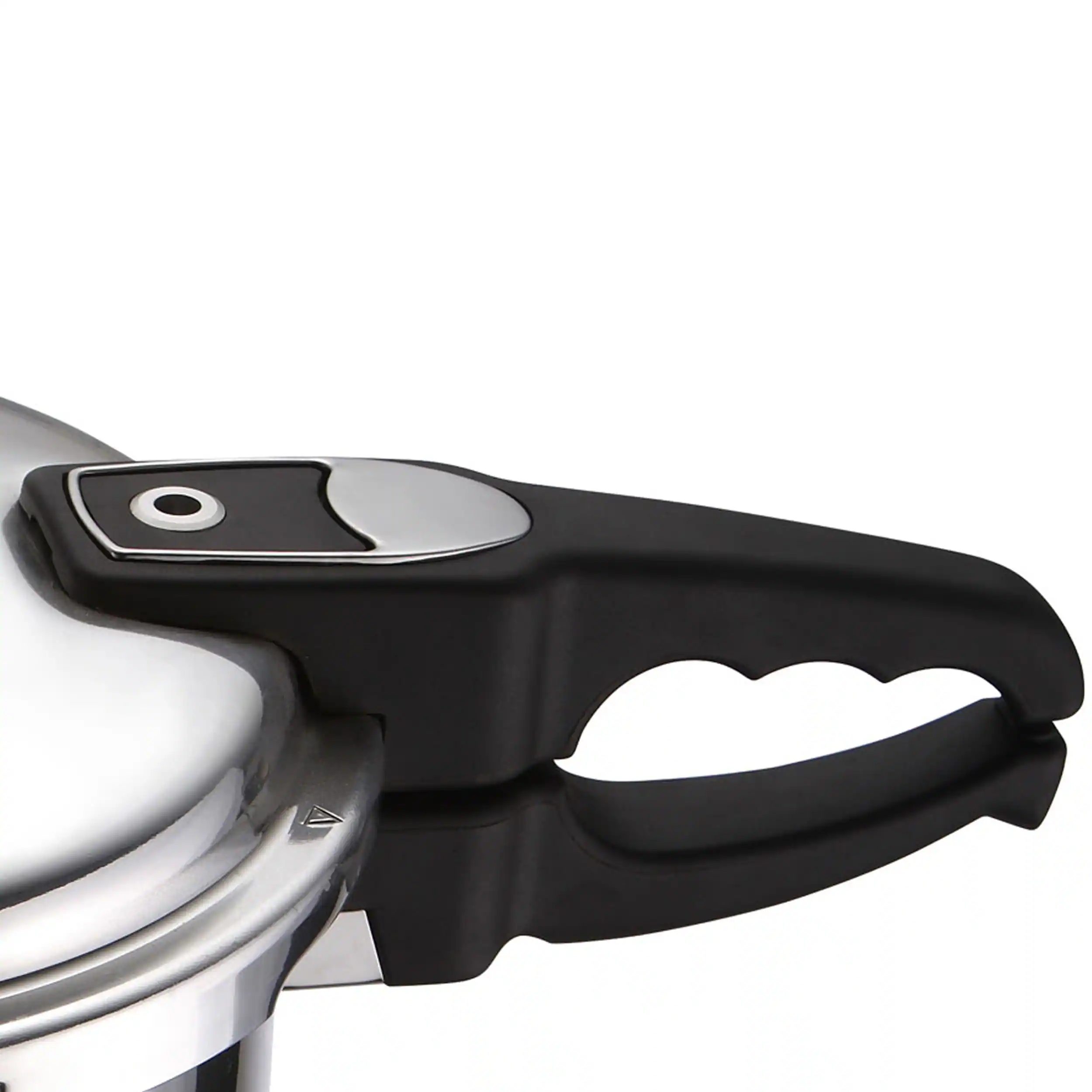 Alt View 2. Brentwood - Brentwood Aluminum 5.5L Pressure Cooker - Silver.