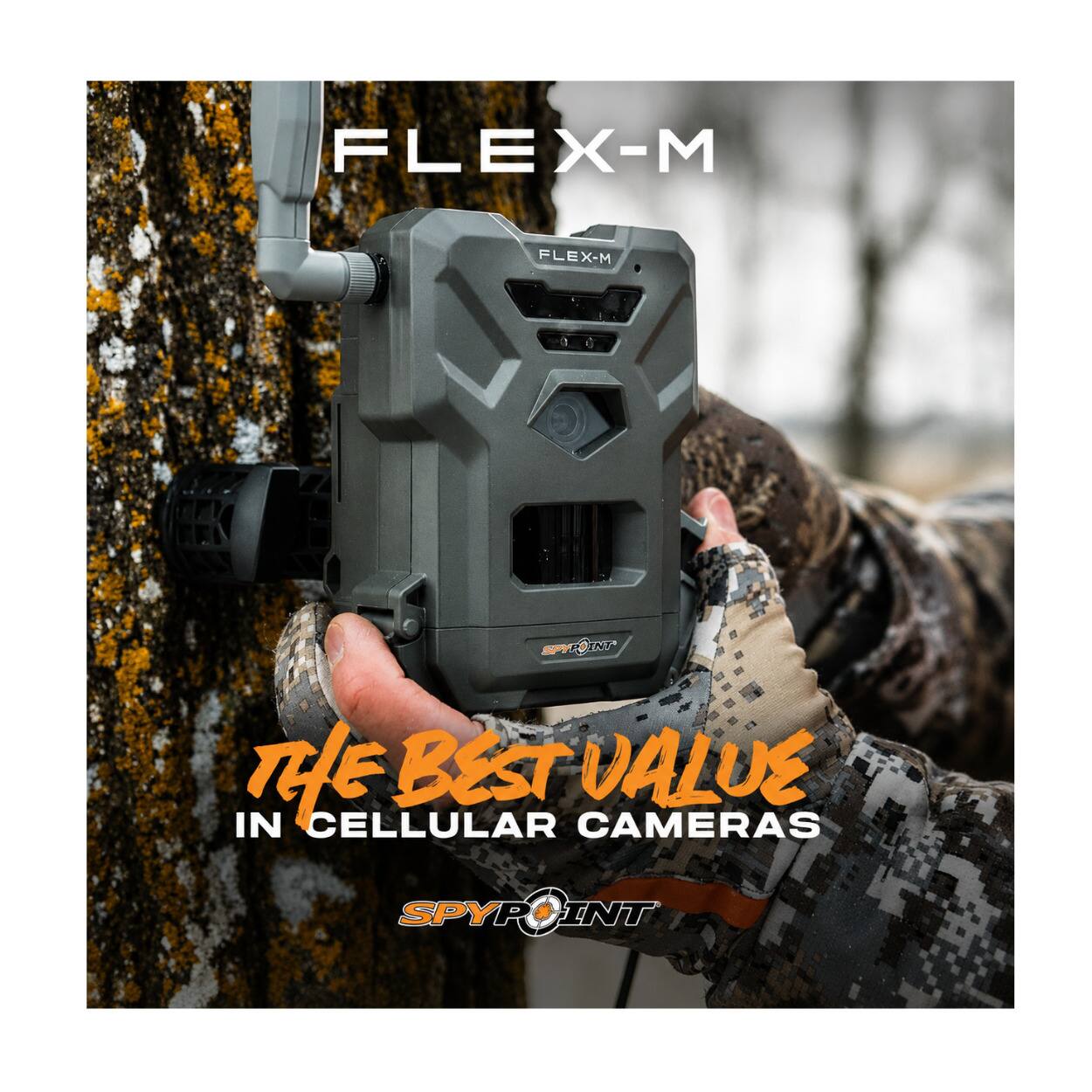 FLEX-M  
SPYPOINT THE BEST VALUE IN CELLULAR CAMERAS