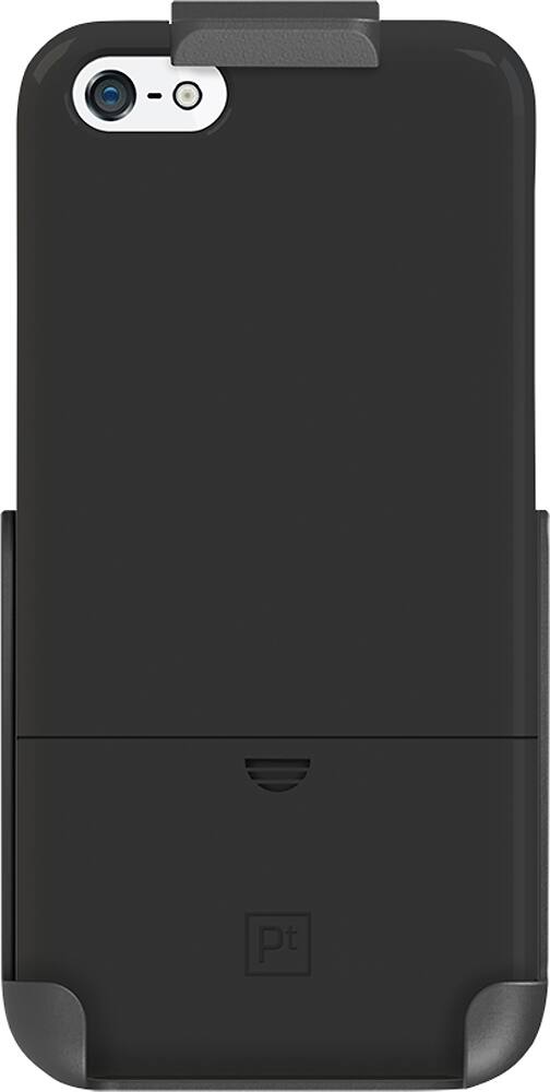 Front. Platinum™ - Case for Apple® iPhone® 5c - Black.