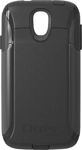 OtterBox - Commuter Series Wallet Protective Shell for Samsung Galaxy S 4 - Black-Front_Standard 