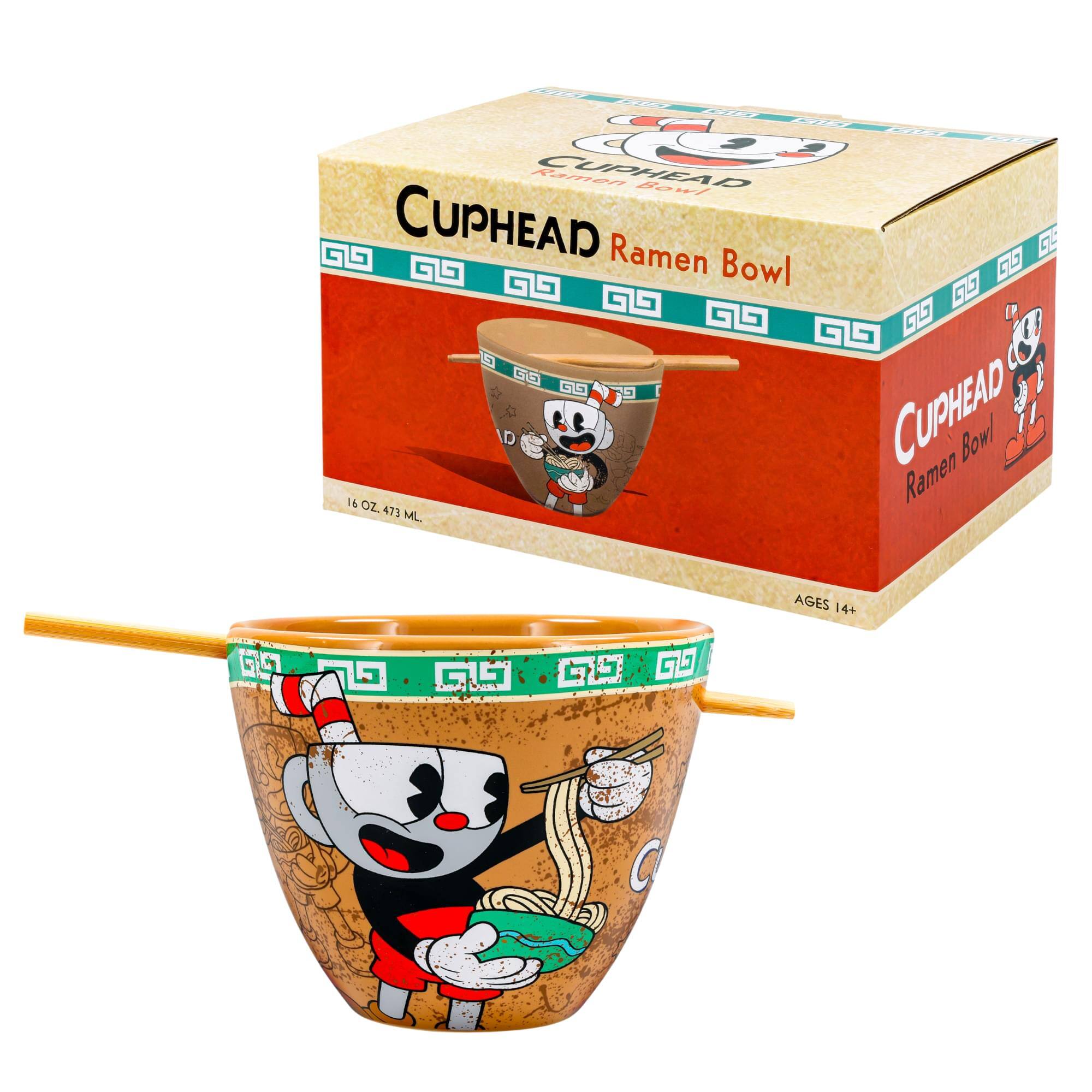 CUPHEAD Ramen Bowl

16 OZ. 473 ML

AGES 14+