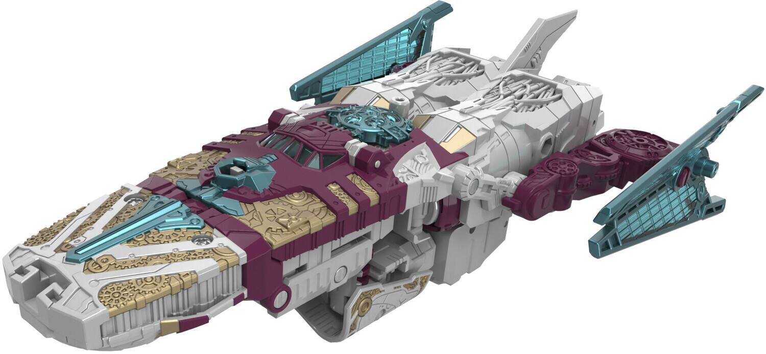 Alt View 1. Hasbro - Hasbro Collectibles - Transformers - Legacy United Voyager Class - Cybertron Universe Vector Prime   - Collectibles - Multicolor.