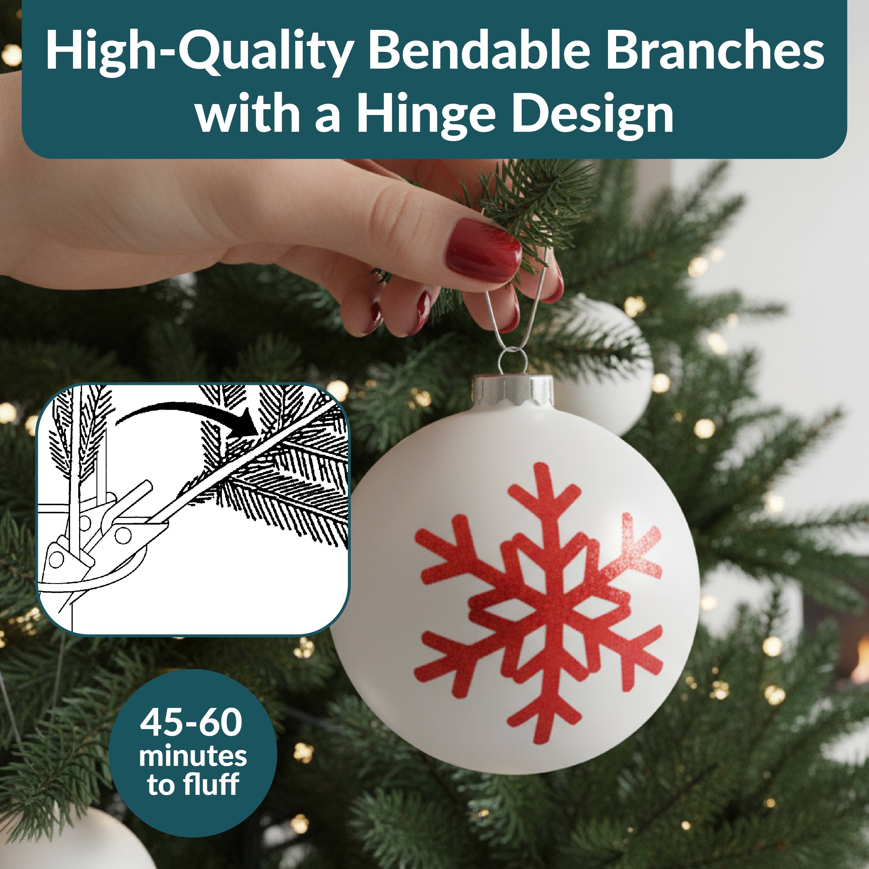 High-Quality Bendable Branches with a Hinge Design

45-60 minutes to fluff