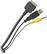 Alt View Standard 1. Sony - Charge Cable for Apple® iPod® and iPhone® - Black.