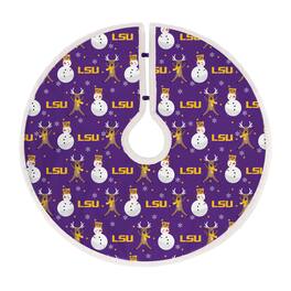 Pegasus - LSU Tigers Reindeer Tree Skirt - Multicolor