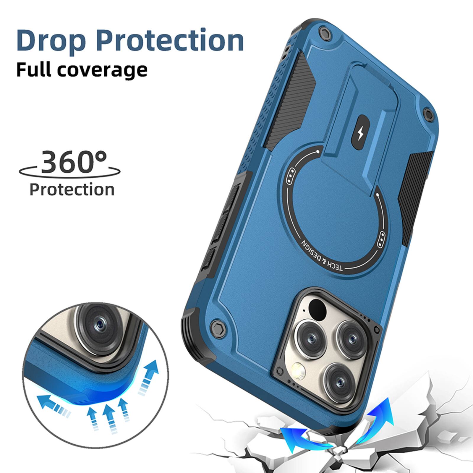 Drop Protection  
Full coverage  
360° Protection  
DESIGN TECH