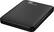 Left. WD - Elements 2 TB External Hard Drive - Black.