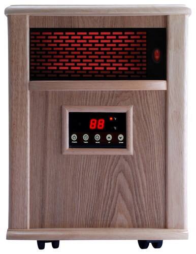 Best Buy: American Comfort 1500W Portable Infrared Heater Oak ACW0031WO
