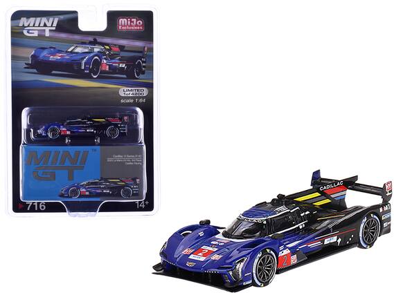 MINI GT
MiJo Exclusives
CADILLAC
LIMITED 4200
scale 1:64
Cadillac V-Series
2023 Le Mans 24 Hrs
Cadillac Racing
3rd Place
716
14+