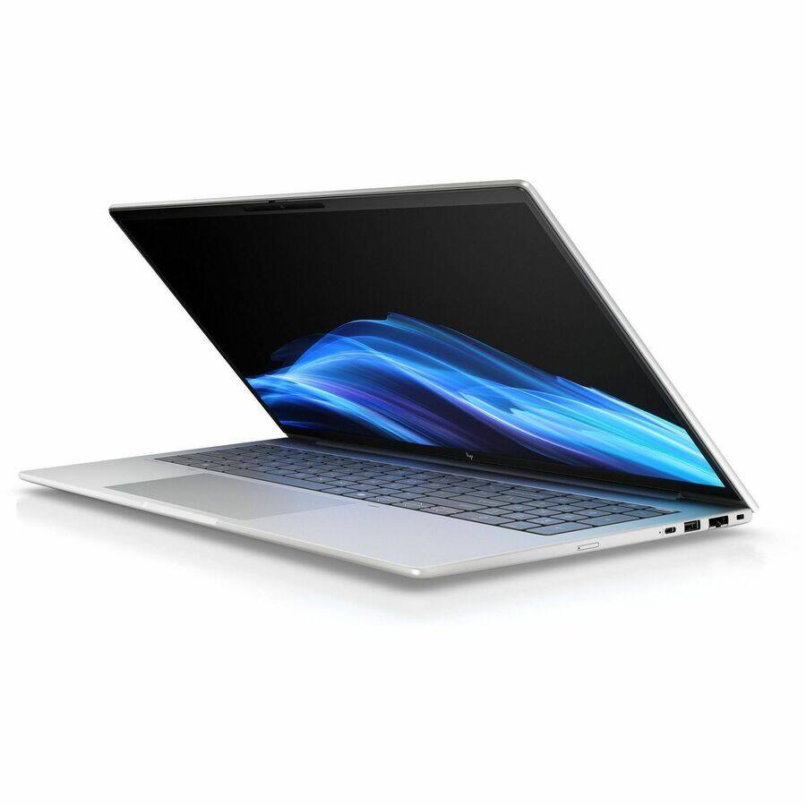 Alt View 8. HP - HP EliteBook 8 G1a 16" Copilot+ PC - Ryzen 7 PRO 250 - 16GB - 512GB SSD - Win 11 Pro - Radeon 780M - 5MP - Wi-Fi 7 - Glacier Silver.