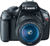 Front Standard. Canon - EOS Rebel T3 DSLR Camera with 18-55mm IS Lens - Black.