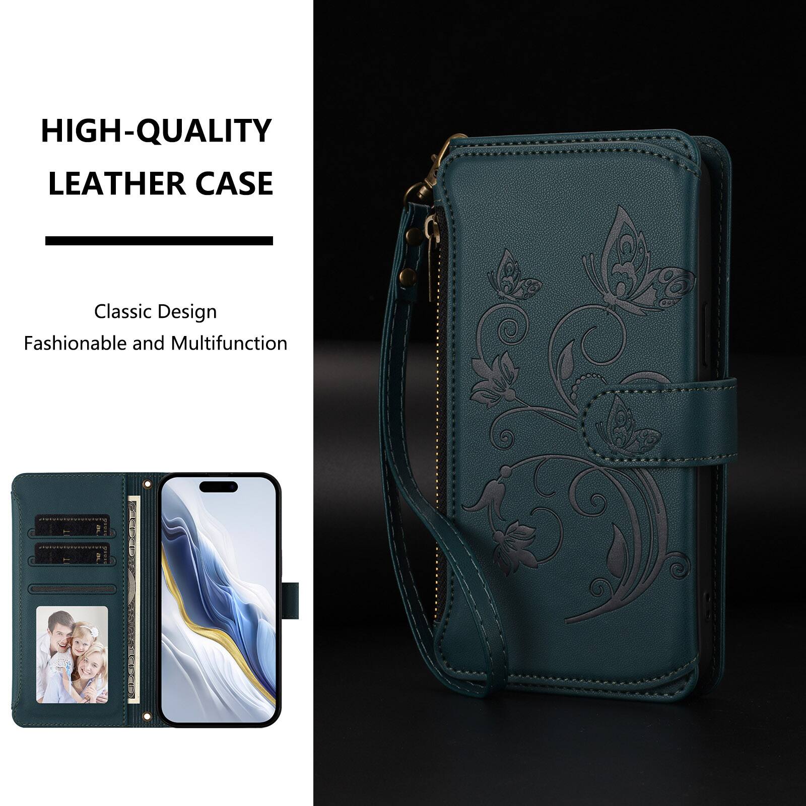 HIGH-QUALITY LEATHER CASE

Classic Design
Fashionable and Multifunction