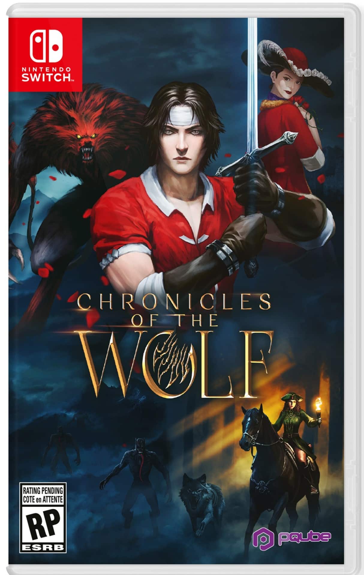 Nintendo Switch Chronicles of the Wolf Rating Pending COTE en ATTENTE RP ESRB P paube