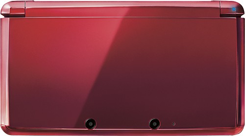 nintendo 3ds flame red