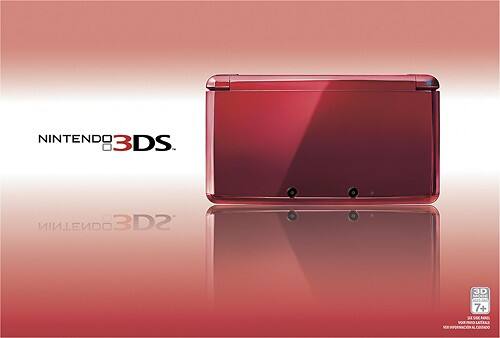 Alt View Standard 2. Nintendo - 3DS Flame Red.