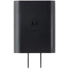 Motorola - TurboPower 30 USB-C AC Power Supply Wall Charger (MC-301) - Black