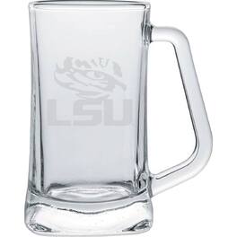 Indigo Falls - LSU Tigers 15oz. Frost Etch Glass Tankard - Multicolor