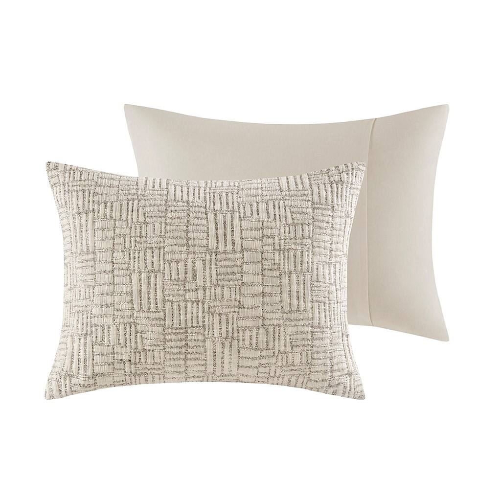 Alt View 4. Gracie Mills - Gracie Mills 3-PC Grayson Comforter Set - Natural.