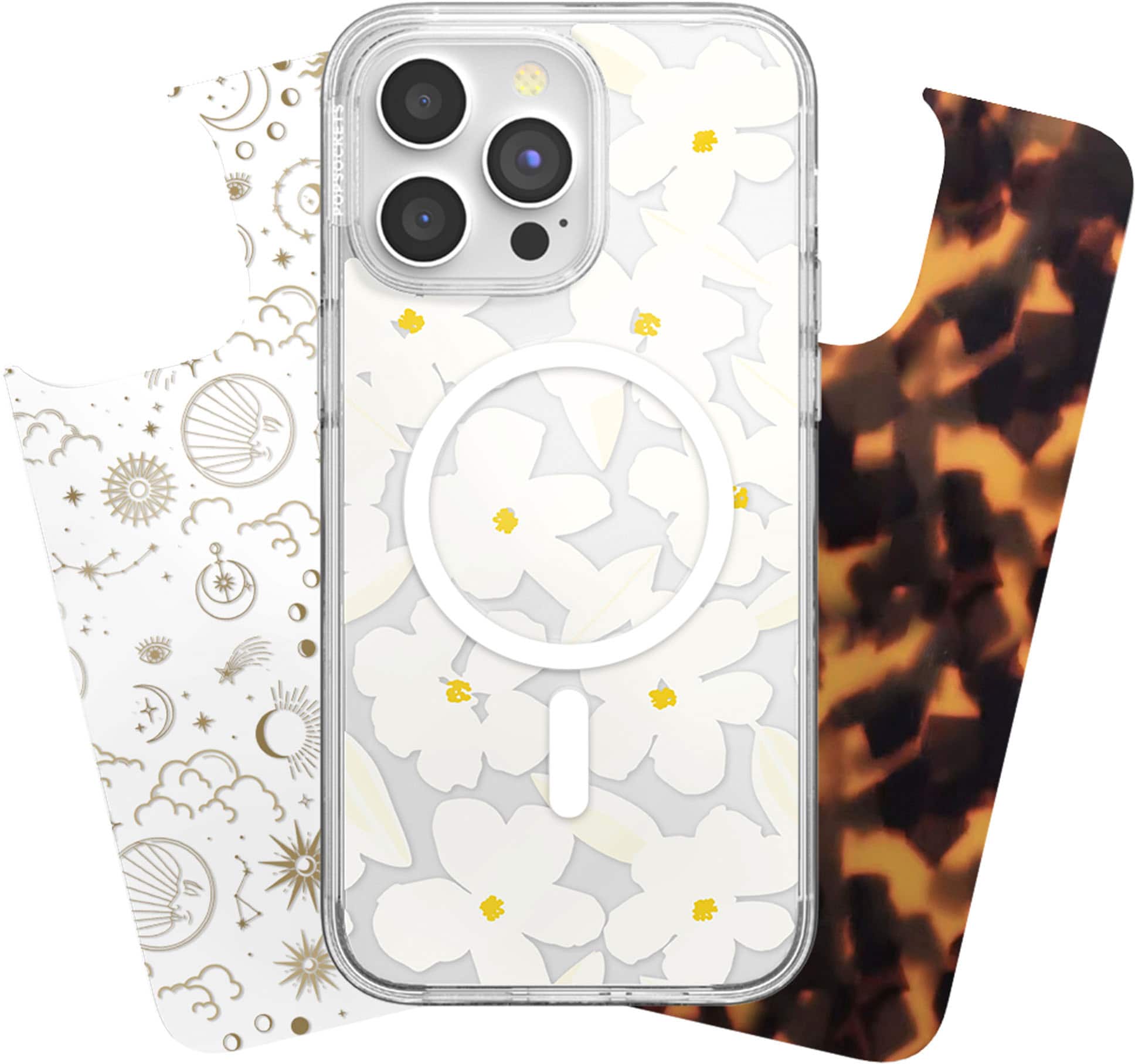 Looks iPhone 15 Pro Max Swappable Graphic Case Inserts (3 per pack) - compatible w/ PopSockets PopCase only - Icon Collection